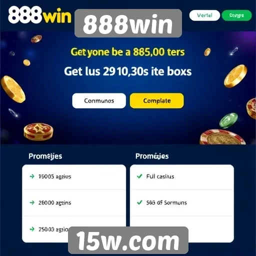 Promoções e bônus atrativos do 888win